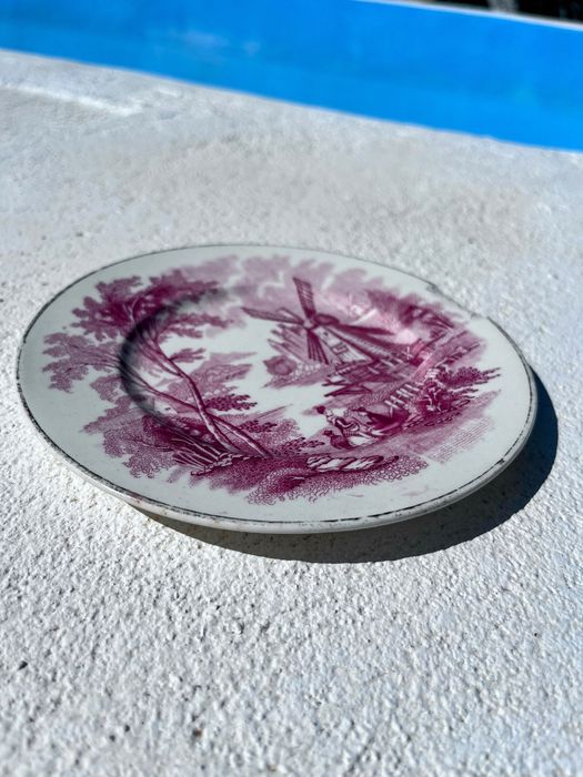 Prato Porcelana Inglesa Marca Windmill