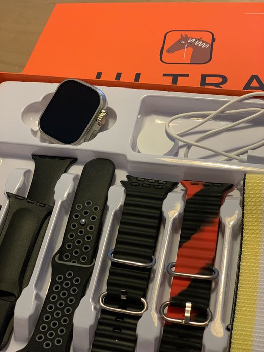 Y20 Ultra - Smartwatch com oferta de 7 bracelets