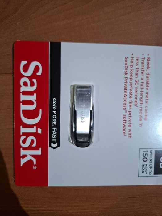 SanDisk Pen memória USB 3.0 flash drive  [256 GB]  NOVO - ENVIO GRÁTIS