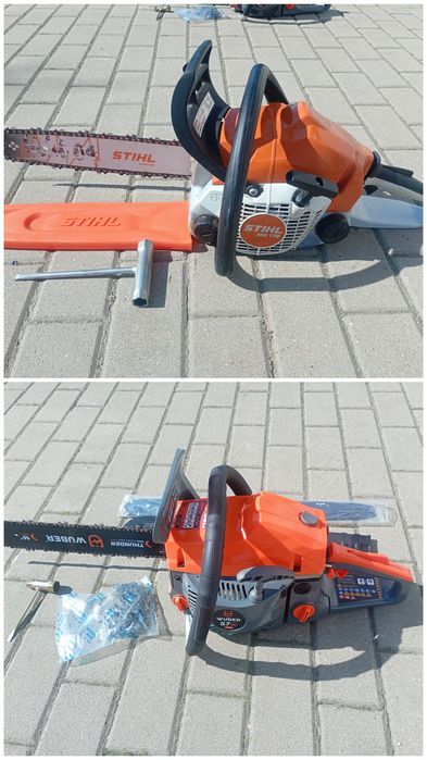 Piła Stihl MS 172 i Piła Wuber