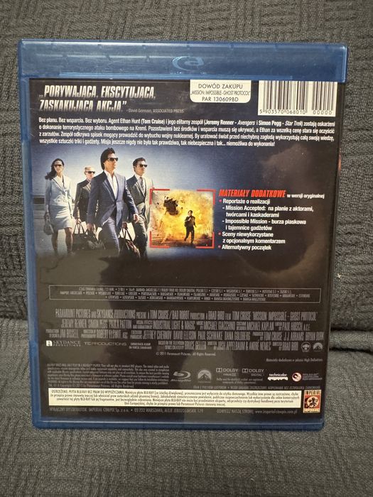 Mission: Impossible - Ghost Protocol, polskie wydanie bluray