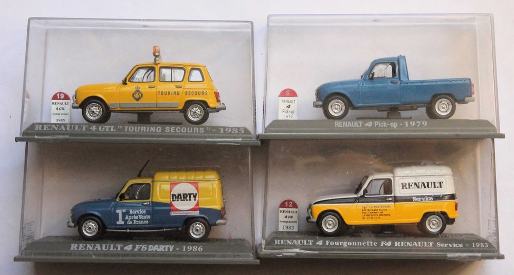 Miniaturas 1/43 Renault 4 Universal Hobbies