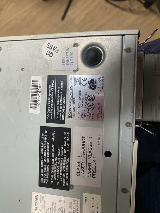 Магнитоптичний привід MO Unit Sony RMO- S594