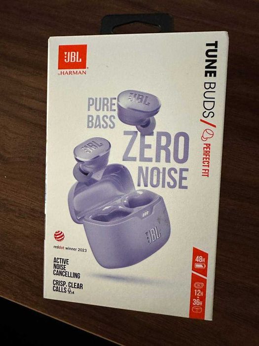 Наушники TWS JBL Tune Buds Purple (утерян левый наушник)