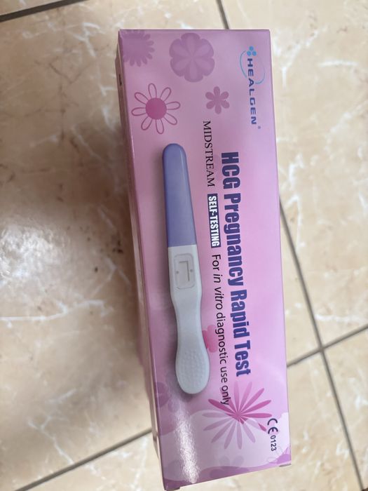 Nowe testy ciążowe Healgen HCG – 10 szt. | ważne do 04.2027