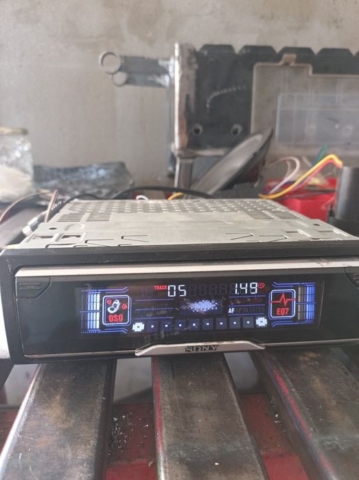 Ретро магнитола Sony cdx-ca850
