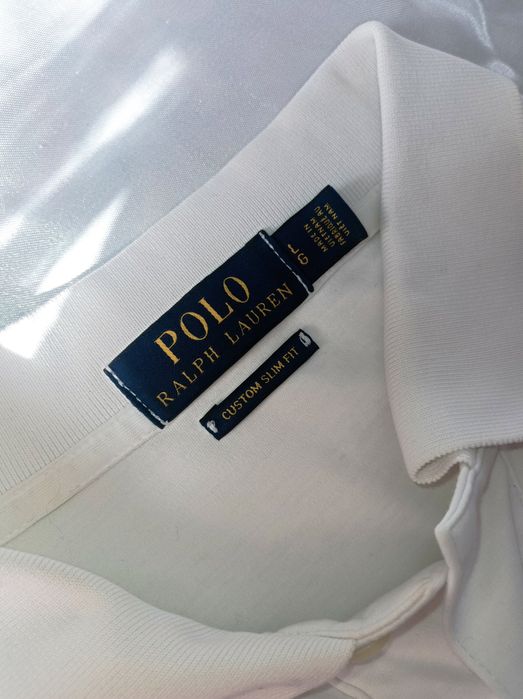 Біле поло Polo Ralph Lauren