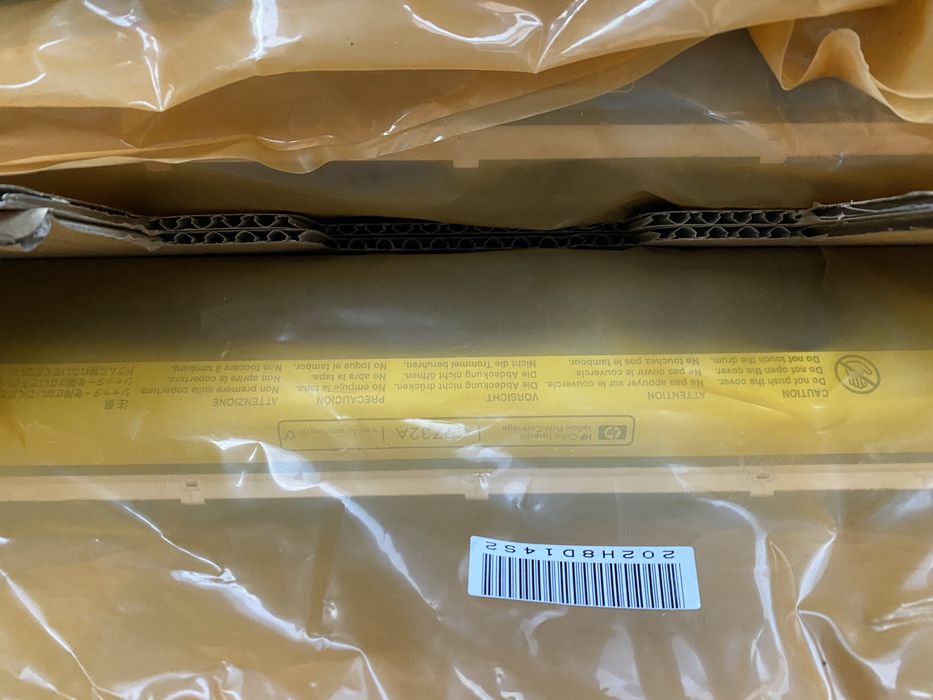 Картриджи для лазерного принтера HP color laserjet 5500, 5550