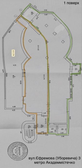 Суперфасадне приміщення біля метро Академмістечко під магазин, аптеку