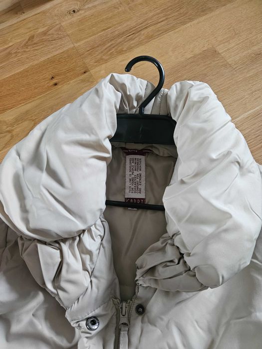 Carry bezowa kurtka pikowana M 38 nude