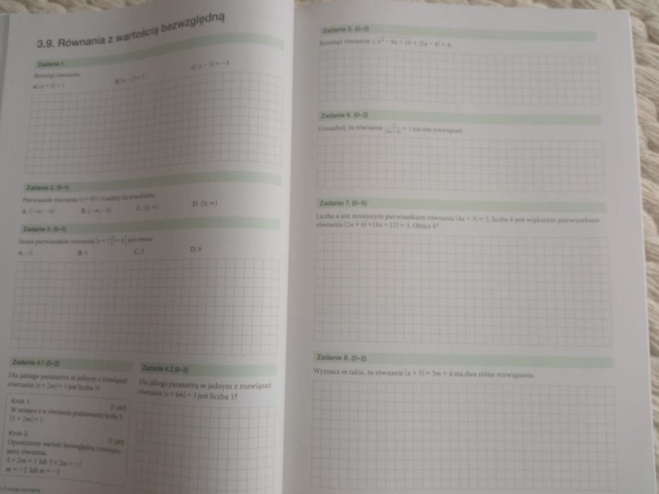 Matematyka 2 Karty pracy