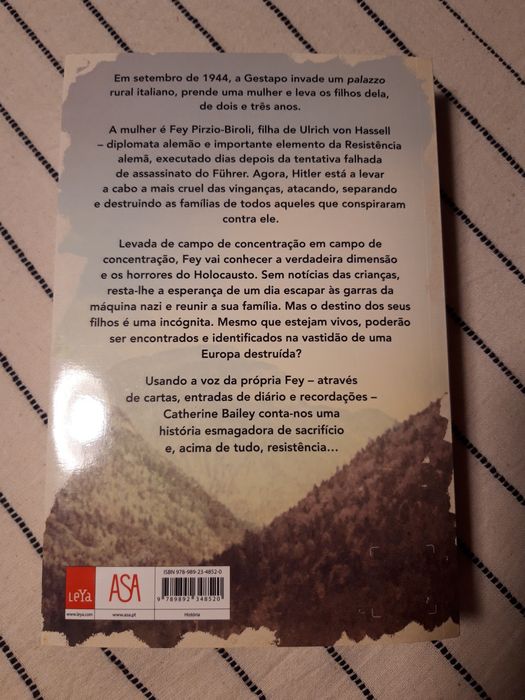 Livro: "Crianças Perdidas: A vingança de Hitler" de Catherine Bailey