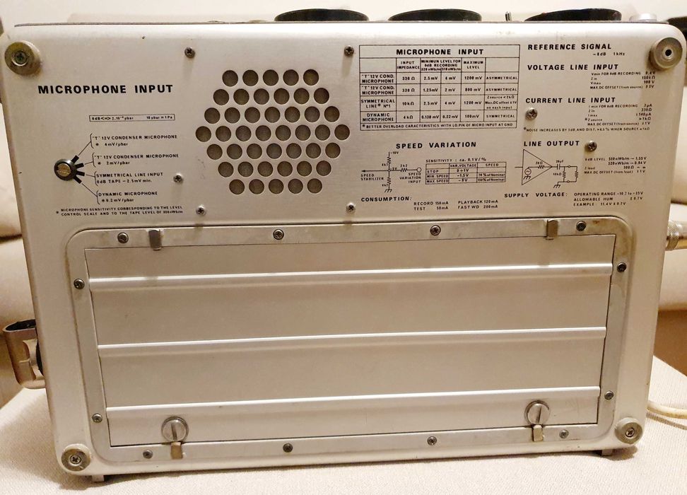 Nagra E - Gravador de bobines.