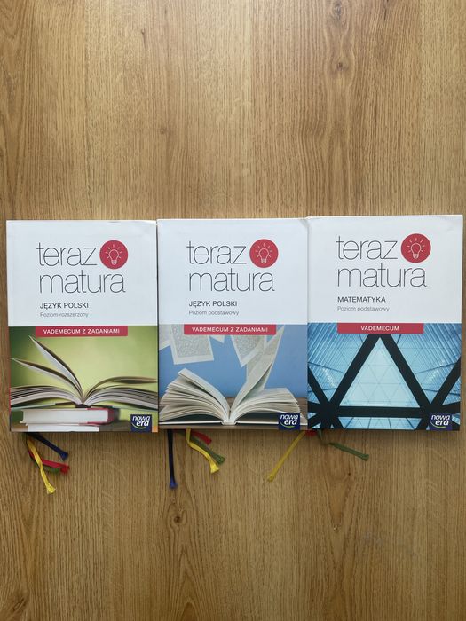 Nowa Era teraz matura język polski, matematyka. Vademecum z zadaniami