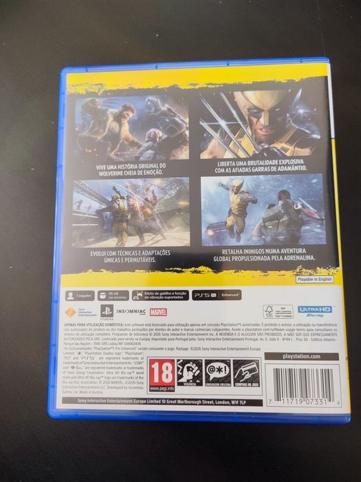 Jogo Wolverine PS5