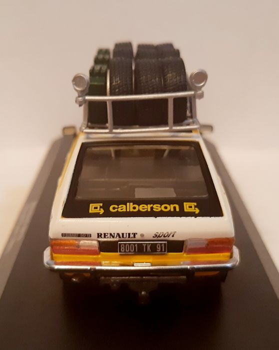 Renault 30 TS, assistência team Renault Sport 1981, escala 1/43