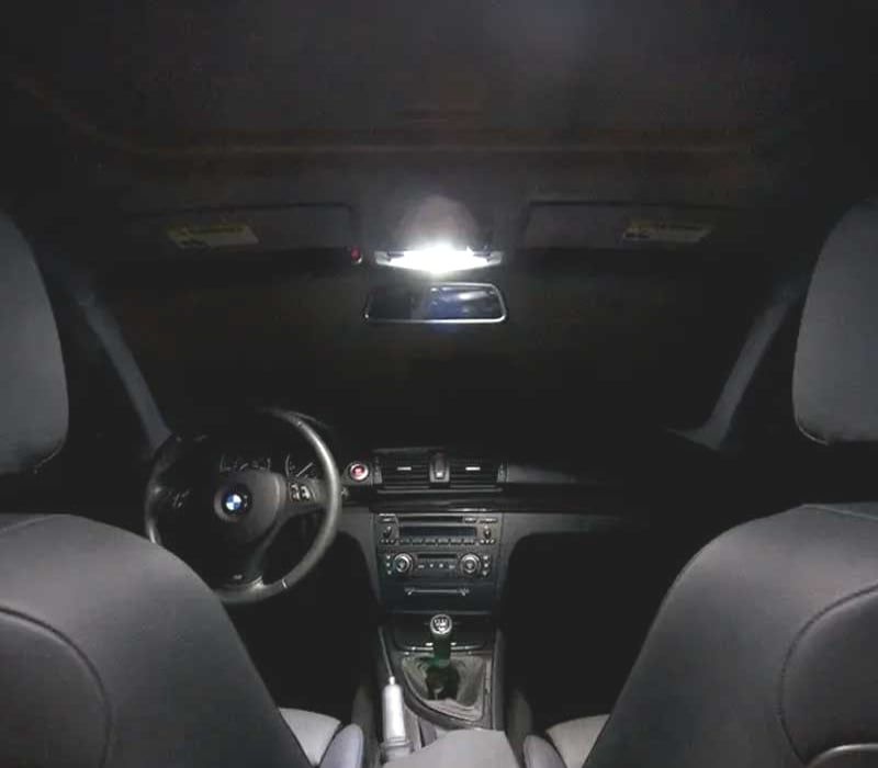 KIT COMPLETO DE 21 LÂMPADAS LED INTERIOR BMW E34 TOURING ESTATE 518G 518i 520i 525i 525ix 530i 540i 1991-1997