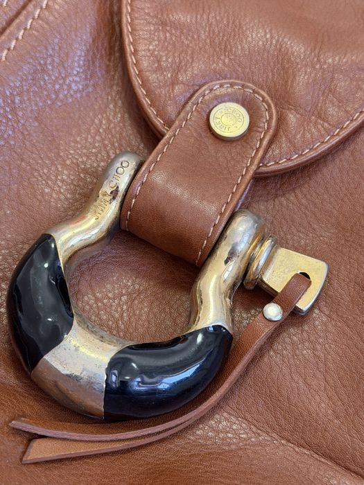 Кожанная Сумка Jimmy Choo Leather Brown Ysl Jacquemus