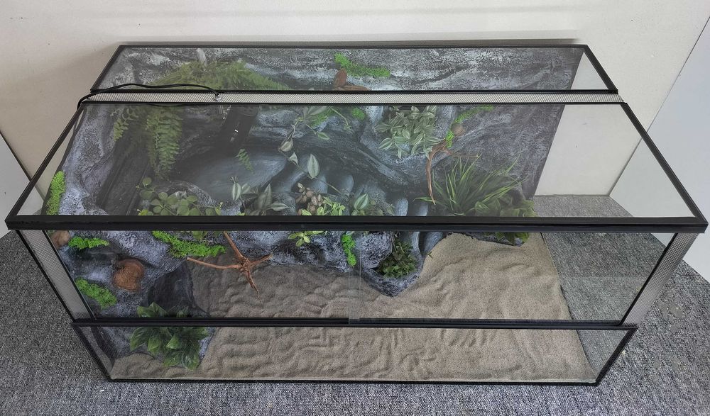 Paludarium dla żółwia wodnego z roślinami, TW10Ż2SKR, AquaWaves