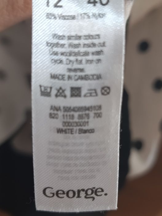 Śliczny sweterek George rozm L-Xl