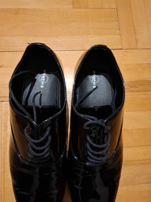 Buty lakierowane- lakierki czarne