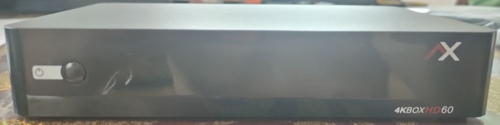 AX 4K BOX HD60 OpenATV 8.0 z nowym nieużywanym pilotem