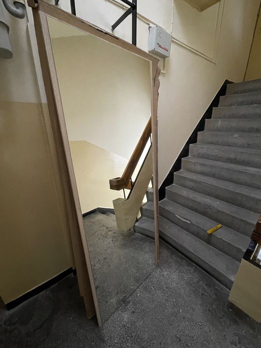 2 sztuki drzwi przesuwnych z lustrem