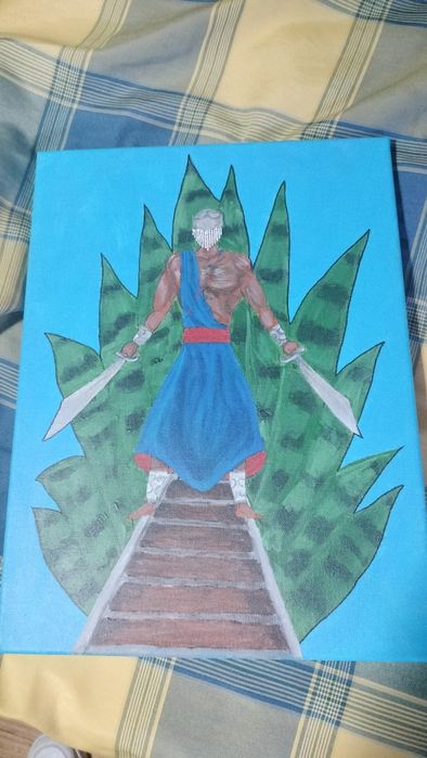 Quadro de Ogum 40x30