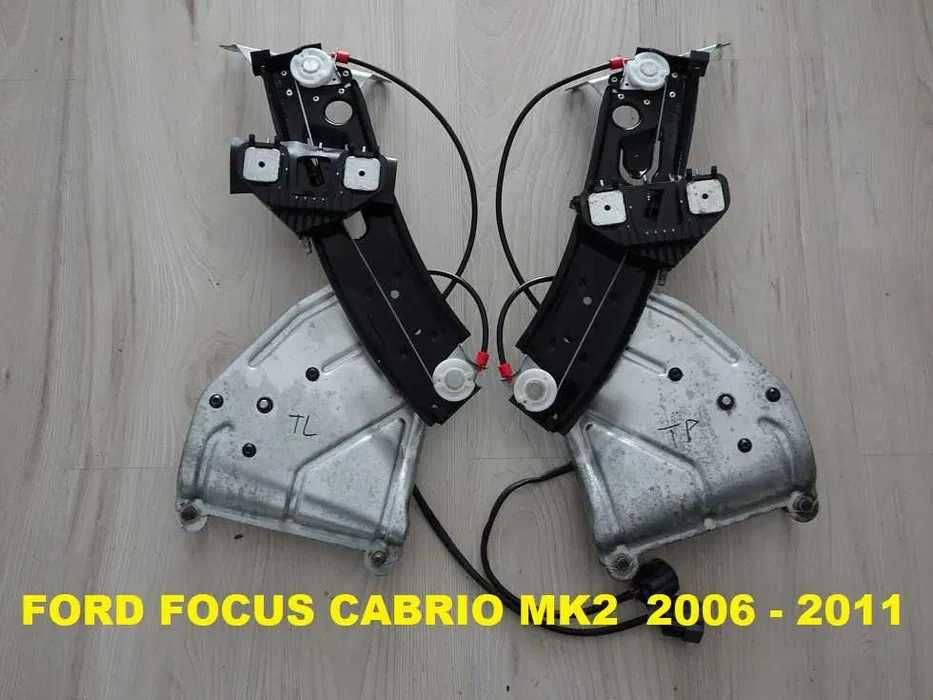 Podnośnik Mechanizm Szyby Ford Focus Cabrio CC MK2 2006-2011 Tył Prawy [5a]