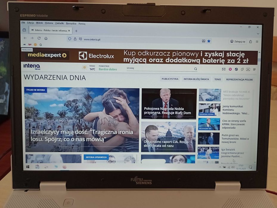 Laptop Fujitsu Esprimo Mobile V 6535 sprzedam