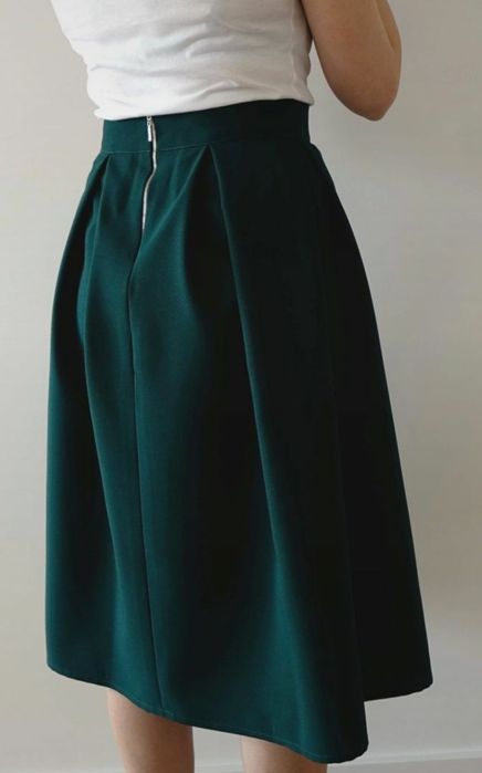 Butelkowa spódnica MIDI 42 XL