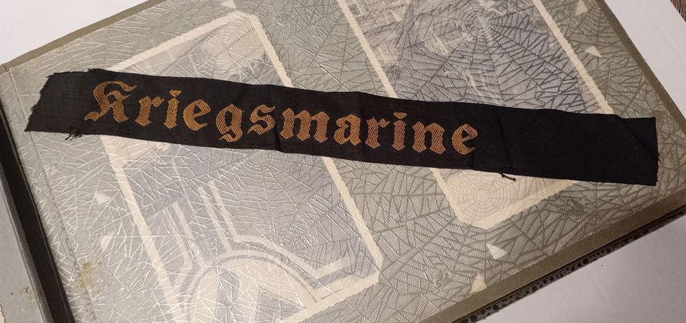 Militaria de Trincheira Kriegsmarine Album de Fotos