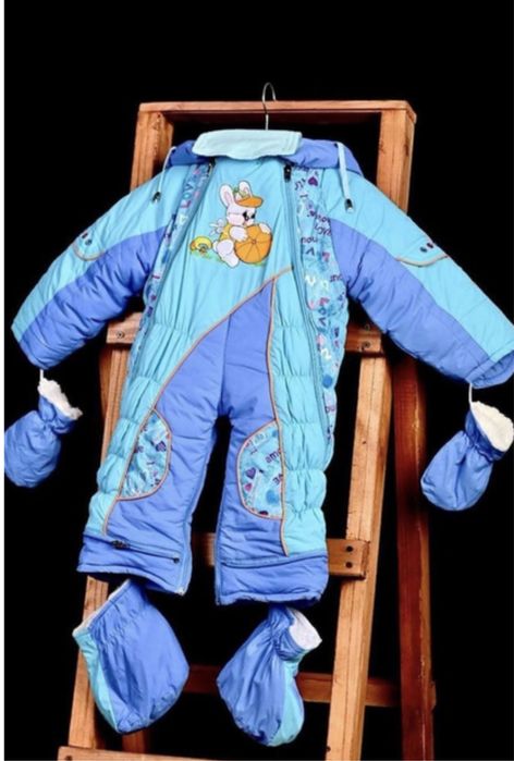 Детский зимний комбинезон-трансформер