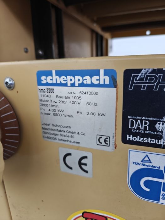 Grubościówka wyrówniarka Scheppach HMC3200, 32 cm