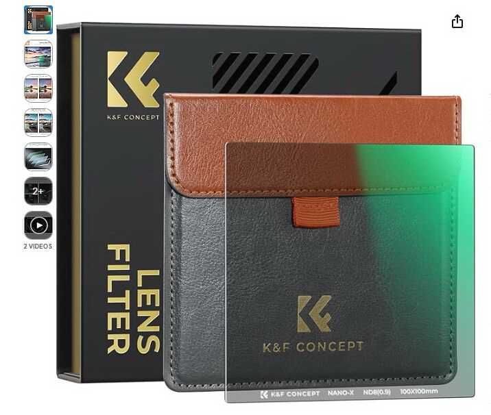 Квадратный фильтр ND8 нейтральной плотность