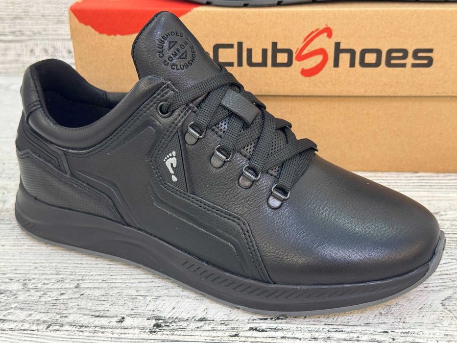 Чоловічі кросівки натуральна шкіра! Всезезонне взуття р40-48 Clubshoes