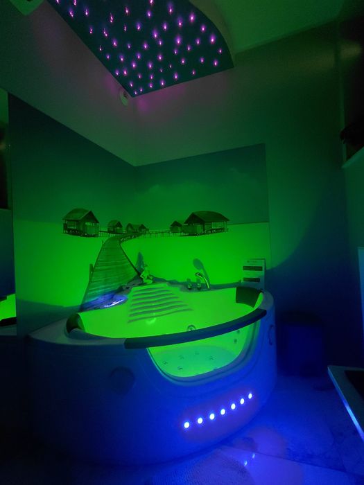 Apartament jacuzzi -sauna dla par