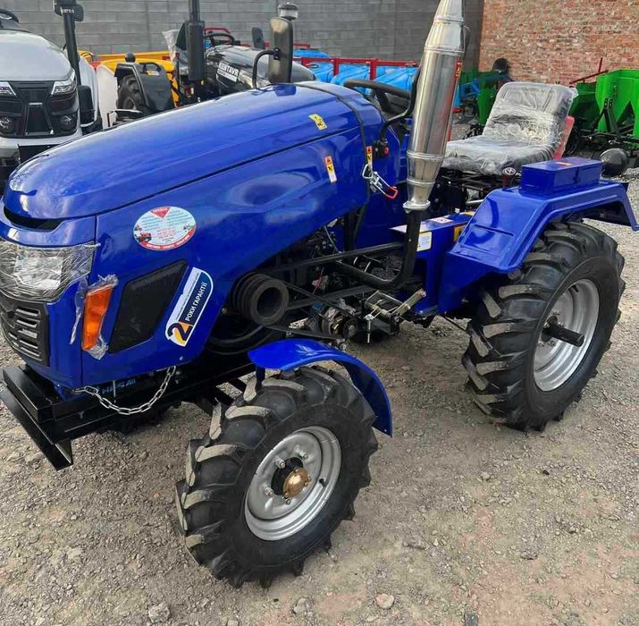 Новий трактор мототрактор БУЛАТ Т25 3-точка +фреза+плуг мінітрактор