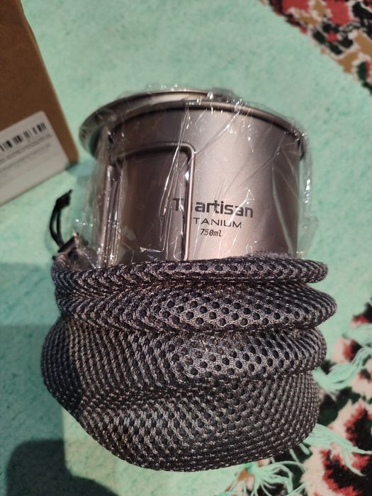 Титанова кружка 750 мл