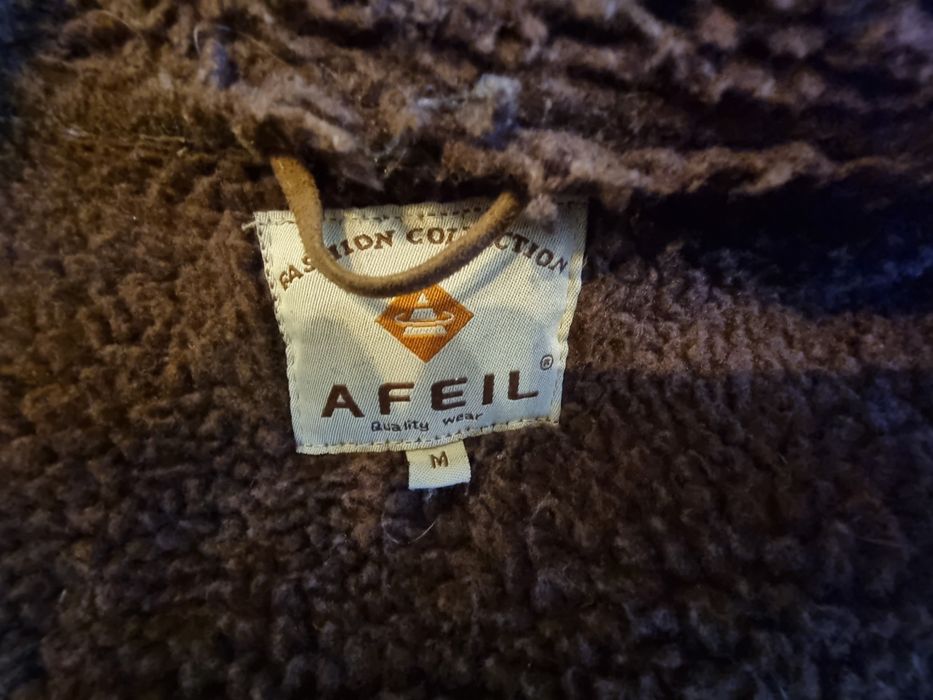 Pilotka skórzana męska