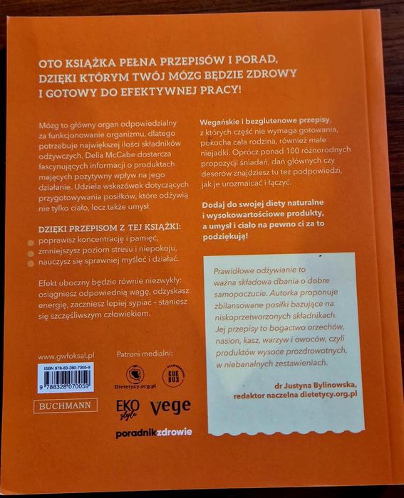 Nakarm swój mózg. Delia McCabe. Nowa