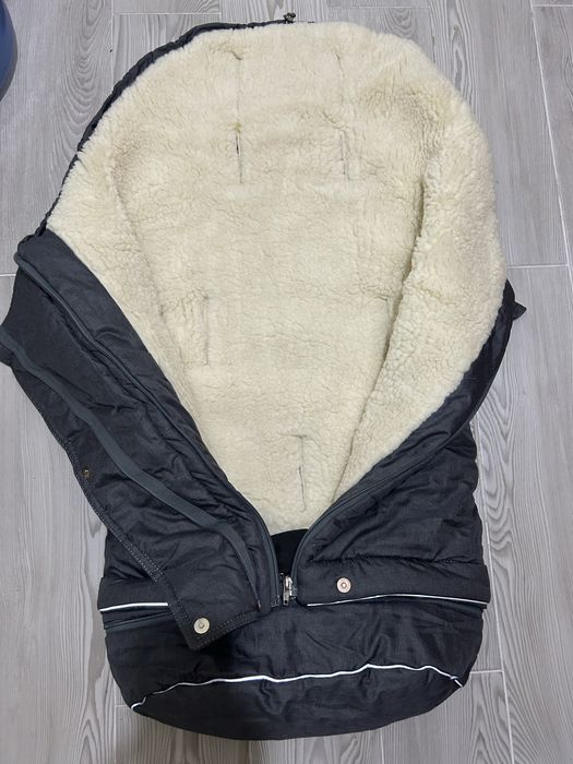 Конверт на овчині у візочок