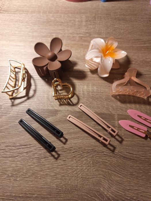 Ozdoby do włosów damskie zestaw klamry spinki