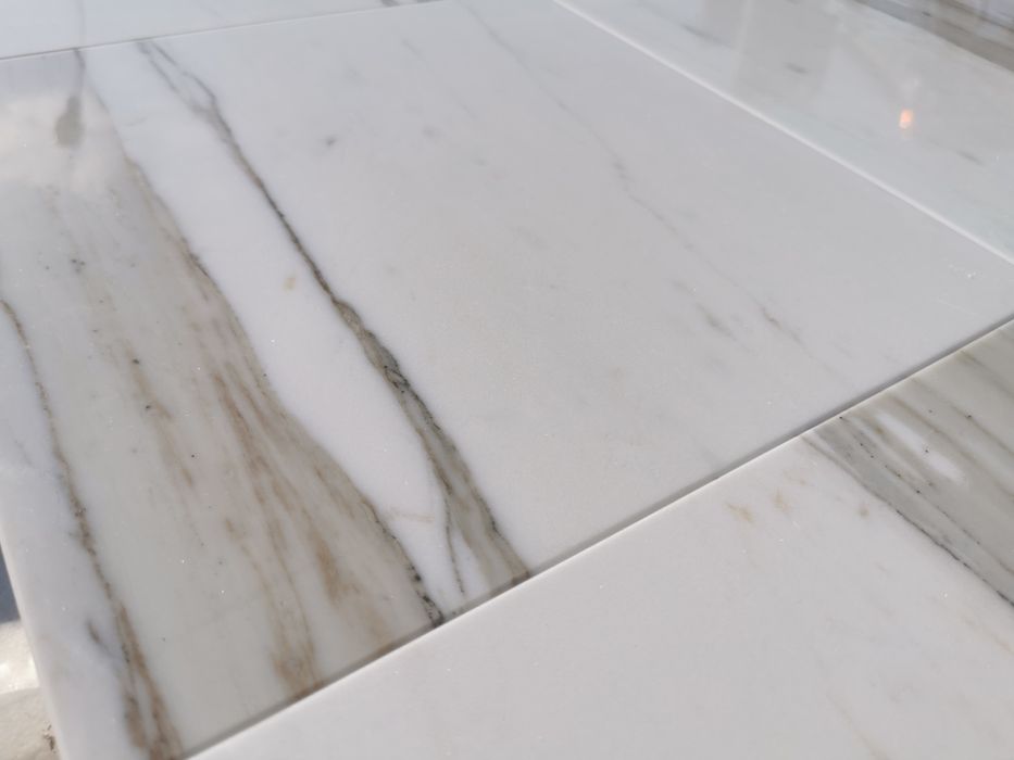 Płytki Marmurowe Calacatta Gold 30.5x30.5x1 PRAWDZIWY MARMUR