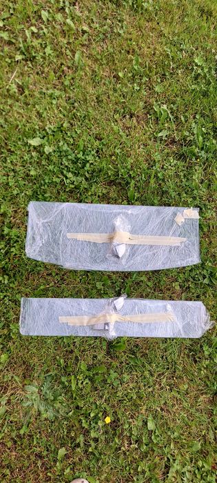 2 półki szklane łazienkowe