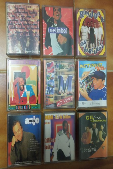 72 CASSETES de Música (Áudio)