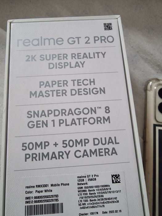 Realme GT 2 Pro igla