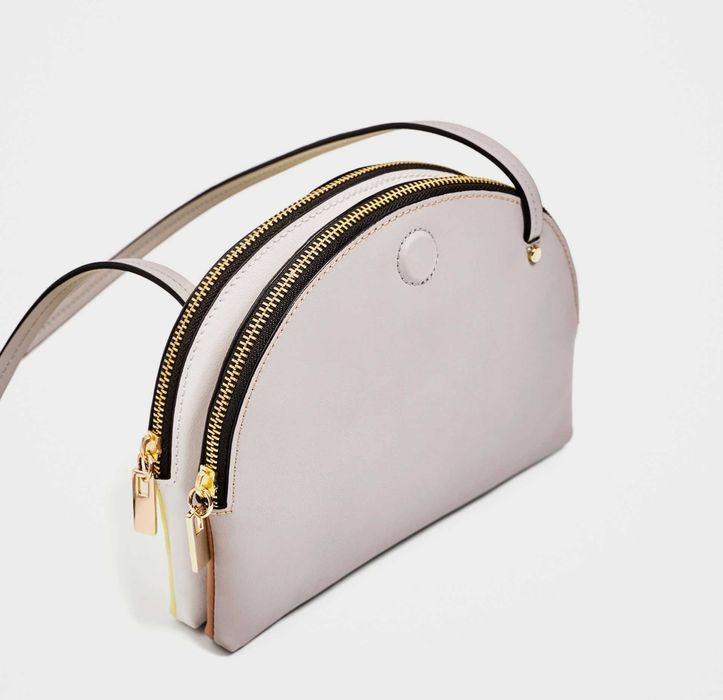 ZARA nOWA wielobarwna torba torebka listonoszka 2W1