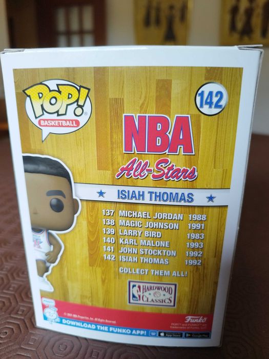 Funko POP! Basketball NBA All-Stars 1992 Isiah Thomas #14264586033373057121