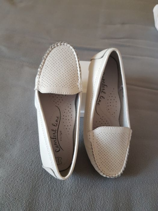 Mokasyny damskie skóra